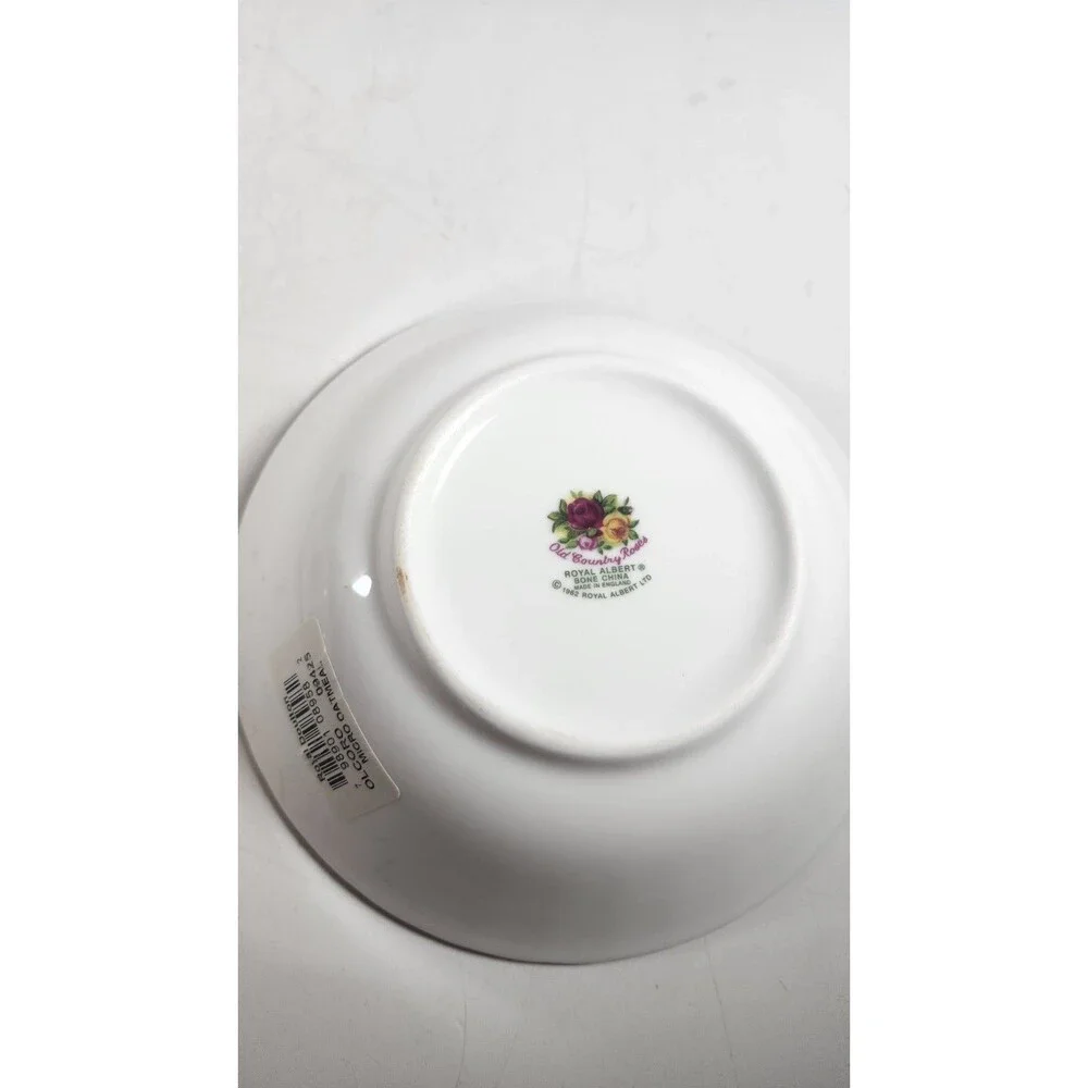 Royal Albrt OCR Set Of 2 Micro Oatmeal Bowls Cereal Soup 6 1/4